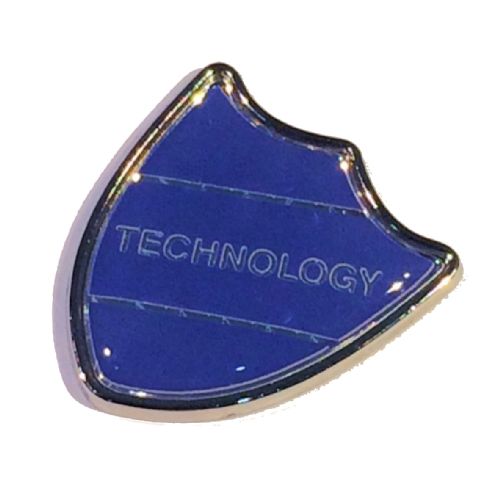 TECHNOLOGY shield badge